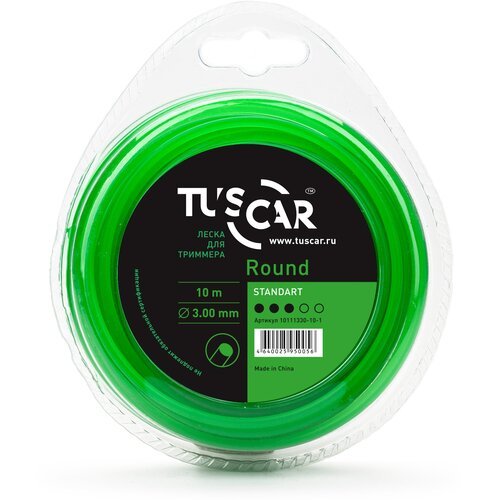 Леска (корд) TUSCAR Round Standart 3 мм 10 м 3 мм