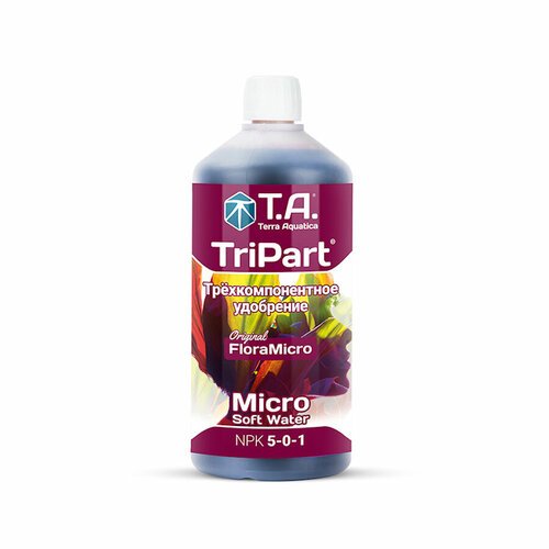 Удобрение минеральное для мягкой воды Terra Aquatica TriPart Micro SW 1 л