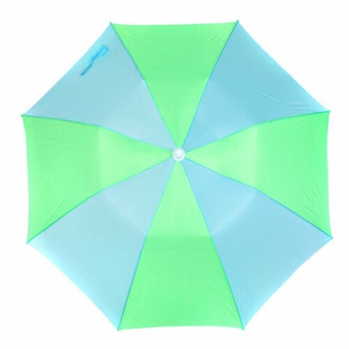 Зонт пляжный, компактный, складной, полиэстер, d183 см, h215 см, в чехле