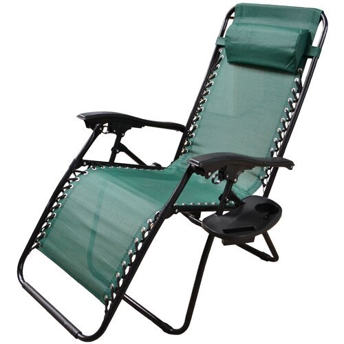 Кресло-шезлонг Фиеста арт.CK-175 черный зеленый