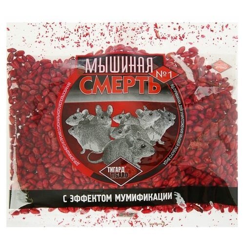 Средство родентицидное Tigard 'Мышиная смерть № 1', 100 г(4 шт.)