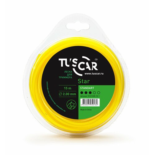 Леска (корд) TUSCAR Star Standart 2 мм 15 м 2 мм